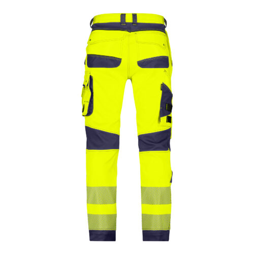 Alternative view of DASSY® Aruba - Stretch hogezichtbaarheidsbroek met kniezakken