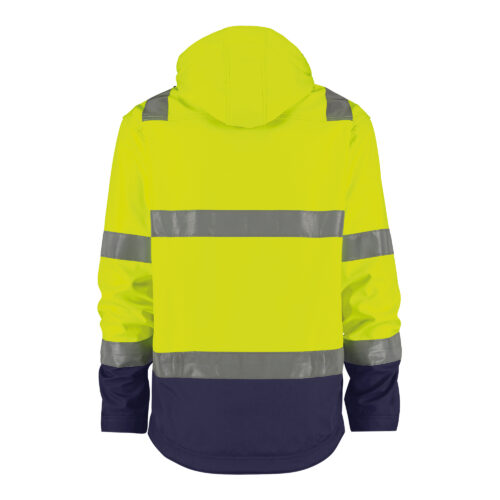 Alternative view of DASSY® Malaga - Hogezichtbaarheidssoftshelljas