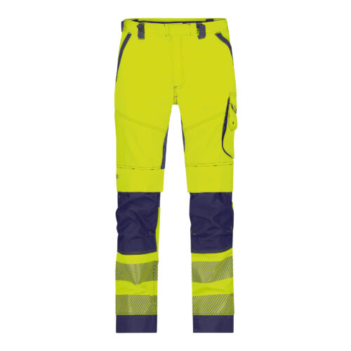 DASSY® Odessa - Zomer hogezichtbaarheidsbroek met kniezakken